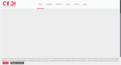 Desktop Screenshot of cedi-italia.com